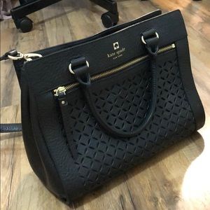 Kate Spade Black Leather Handbag